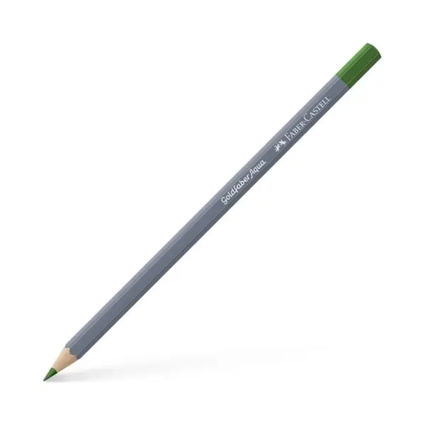 12 X Faber Castell Aquarellstift Goldfaber Grasgrün thumbnail
