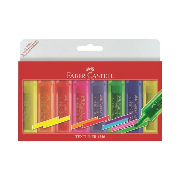 Faber-Castell Textliner Marker 8 Stück Mehrfarbig thumbnail