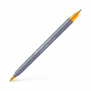 Faber-Castell Goldfaber Aqua Dual fijnschrijver Fijn Geel 1 stuk(s)