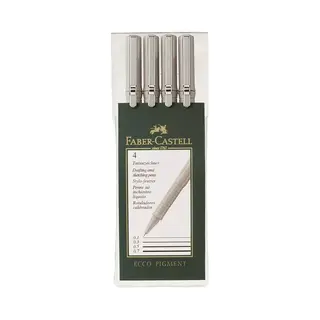 Faber-Castell 166004 fineliner 4 pc(s)