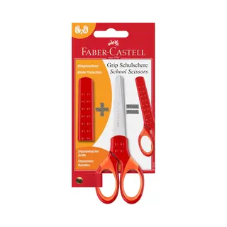 Faber-Castell 181550 buro- & knutselschaar Universeel Rechte knip Rood