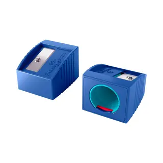 Faber-Castell 181780 Anspitzer Manueller Bleistiftspitzer Blau