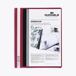 Durable Duraplus stofklepmap Rood