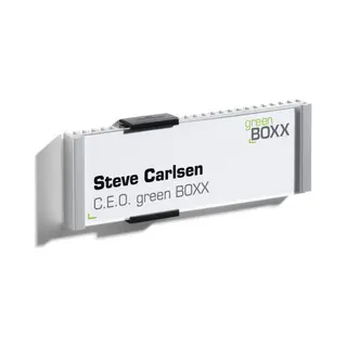 Durable 480023 bord- & informatiehouder Bordhouder Acryl, Aluminium Zilver
