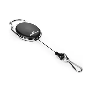Durable Badge Reel With Snap Hook Namensschild mit Jojo Schwarz 1 Stück(e)