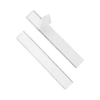 Durable 802019 self-adhesive label Rectangle Transparent 10 pc(s)