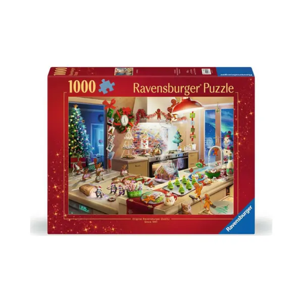 Ravensburger Merry Mischief Puzzlespiel 1000 Stück(e) Weihnachten thumbnail