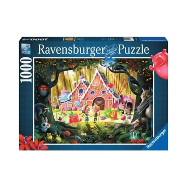 Ravensburger Hansel and Gretel Beware! Legpuzzel 1000 stuk(s) Stripfiguren thumbnail