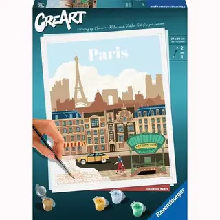 Ravensburger 23687 Malvorlage &- buch Malen nach Zahlen Set