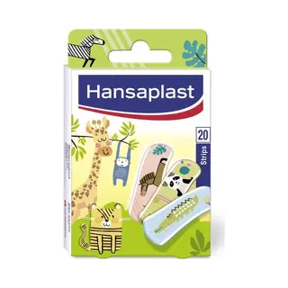 Hansaplast Kids Animal 1,9 x 7,2 cm 20 Stk.