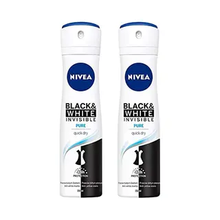 Nivea Antiperspirant Pure Invisible For Black & White - 150 Ml