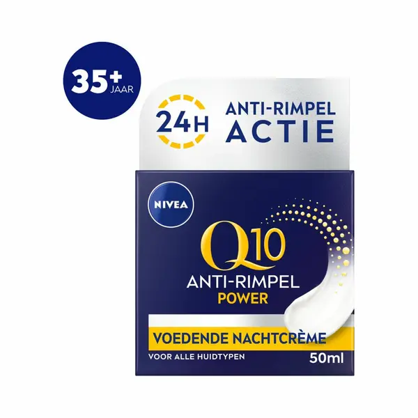 Nivea Q10 Power Anti-Wrinkle + Firming Night Cream Nachtcreme Gesicht 50 ml thumbnail