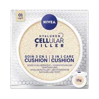 Nivea Hyaluron Cellular Filler 3 In 1 Care Cushion 01 Light | 15 G