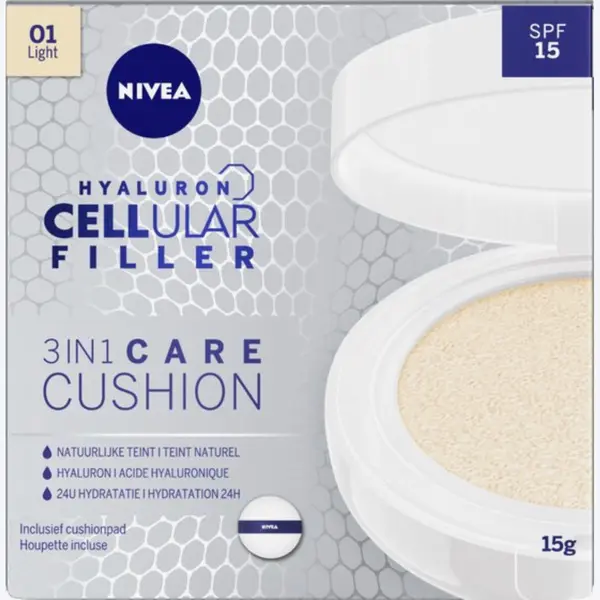 Nivea 4005900897305 Foundation-Make-up 15 ml Kompakte Verpackung 01 Hell thumbnail