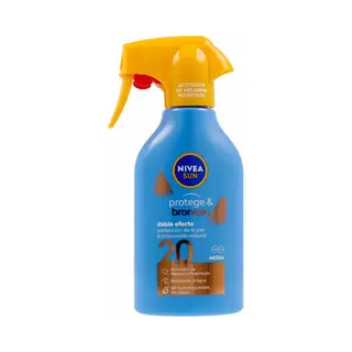 Zonverzorging Nivea Zonnebrandspray Beschermt En Bruint SPF20 - 270ml