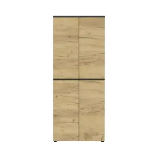 Germania-Werke Aktenschrank »Office Serie« 5 Oh Grau, 80x197x40 Cm