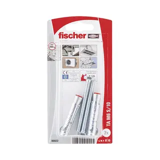 Fischer 90922 Schraubanker/Dübel 2 Stück(e) Spreizdübel 49 mm