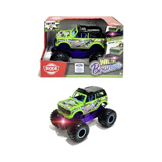 Dickie Toys Dickie Wild Bronco 18 Cm Friction Vehicle With Sound And Light Functions – Designed By Ford Licence – Suitable For Ages 3+