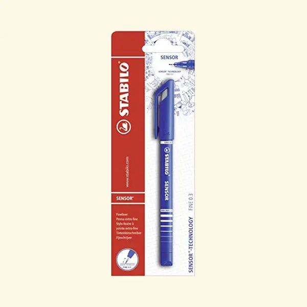 Stabilo Sensor Fineliner Fein Blau 1 Stk. thumbnail