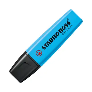 Stabilo Boss Original marker 1 pc(s) Chisel tip Blue
