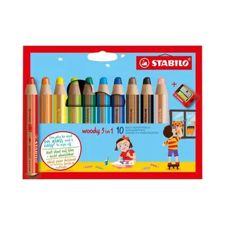 Stabilo woody 3 in 1 Multi 10 Stück(e)