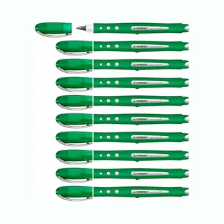 Stabilo worker+ colorful Stick pen Green 10 pc(s)