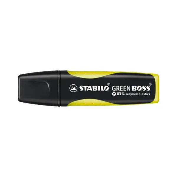 Stabilo Green Boss Marker 1 Stück(e) Meißel Gelb thumbnail