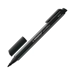 Stabilo pointMax Fineliner Medium Schwarz 1 Stück(e)