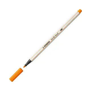 Stabilo Pen 68 brush Filzstift Medium Orange 1 Stück(e)