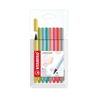 Stabilo pointMax Fineliner Medium Mehrfarbig 8 Stück(e)