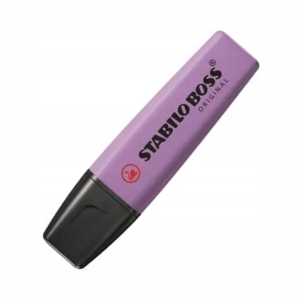 Stabilo Boss Textmarker | 1 Stück | Naturecolors | Wildblume | Grau-Violett thumbnail