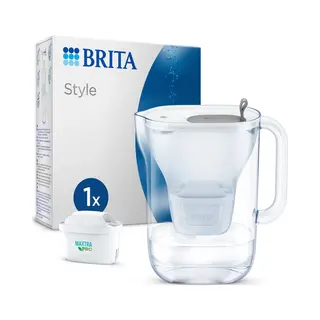 Brita Style Pitcher water filter 2.4 L Grey