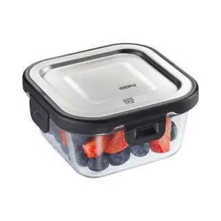 Gefu Milo Rechteckig Container 0,3 l Grau, Transparent 1 Stück(e)