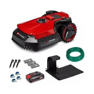 Einhell Freelexo 500 Robot-Rasenmäher Batterie/Akku Schwarz, Rot, Silber