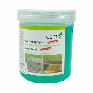 Osmo Power-Gel Houtontgrijzer 0.5 Liter | Ontgrijzer Douglas Hout & Hardhout | Ontgrijzer Voor Al Het Buitenhout | Teak Reiniger