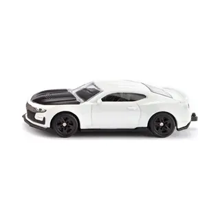 Siku Chevrolet Camaro metaal/kunststof wit motorkap kan open trekhaak