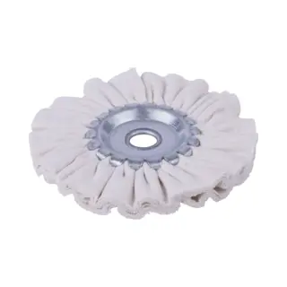 Wolfcraft, Schuurmiddelen, 1 Polijstschijf, Boring=10mm, ø85x10mm