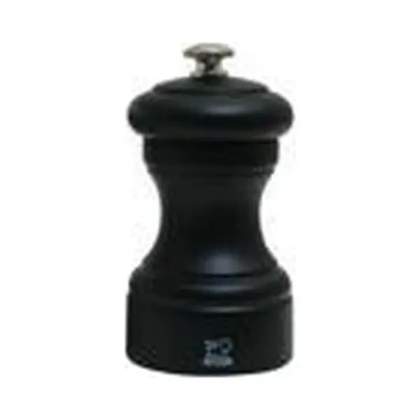 Peugeot - Bistro 10 Cm Salt Mill - Classic Grind System - Made With Pefc Certified Wood - Lifetime Guaranteed Mechanism - Made In France - Matt Black thumbnail