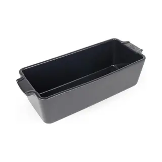 Peugeot - Rechteckige Kuchenform Aus Keramik - 31 Cm X 26 Cm X 8, 7 Cm - Fassungsvermögen, 2 L - 10 Jahre Garantie - Schiefergrau