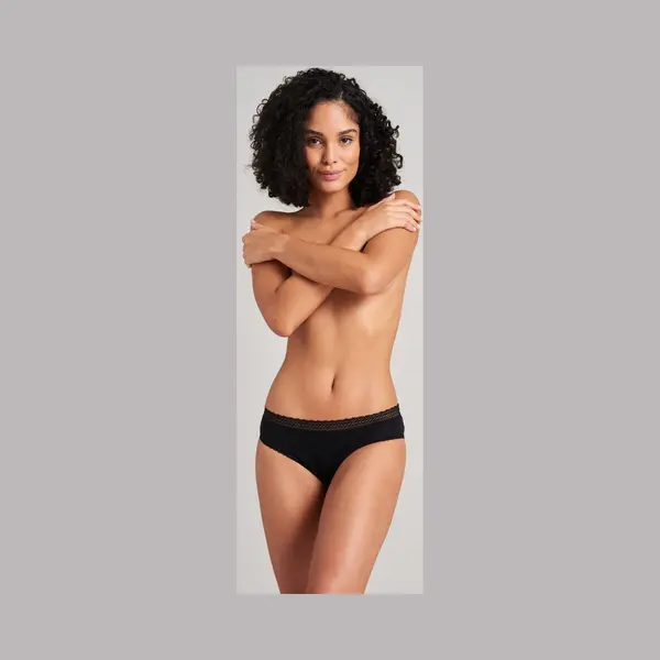Schiesser 176299-000-436 Unterhose Kontroll-Slip Schwarz thumbnail
