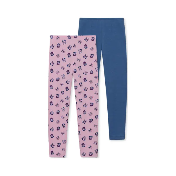 Schiesser Leggings ' 95/5 ' Donkerblauw / Rosa thumbnail