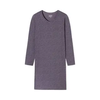 Schiesser Nachthemd ' Uncover Nightwear ' Pruim