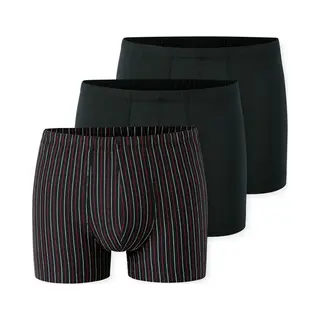 Schiesser Herren 3 Pack Shorts Mit Weichem Komfortbund Unterwäsche Bio Baumwolle Multipack - 95/5 Essentials