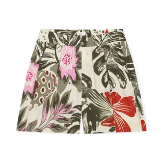 Schiesser Pyjamabroek ' Mix & Relax ' Beige / Crème / Kaki / Pink