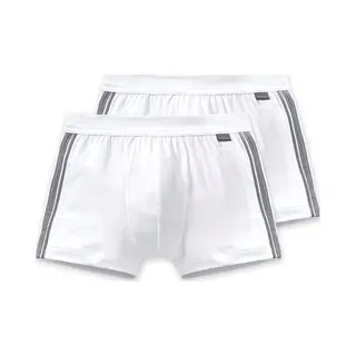 Schiesser Cotton Stretch Heren Boxershort - 2 Pack - Wit - Maat Xxl