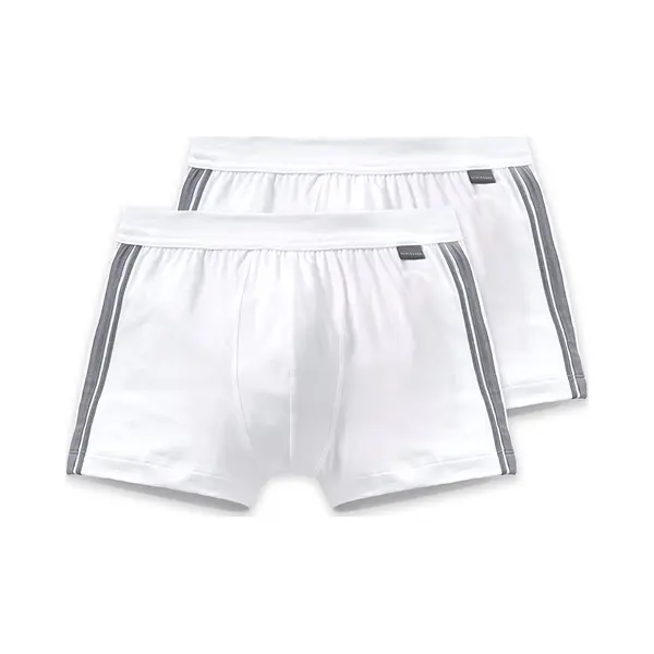 Schiesser Cotton Stretch Heren Boxershort - 2 Pack - Wit - Maat Xxl thumbnail