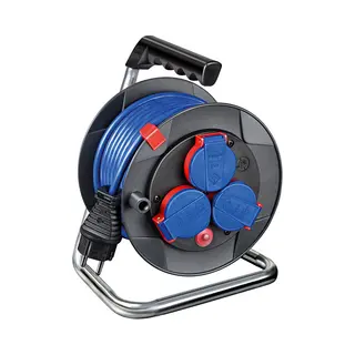 Brennenstuhl 15m At-N05V3V3-F 3G1,5 power uitbreiding 3 Ac-uitgang(en) Zwart, Blauw, Rood