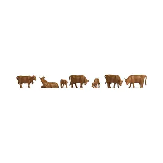 Noch Cows, Brown schaalmodel onderdeel en -accessoire Dier