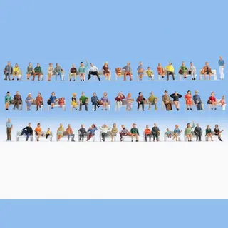 Noch Sitting People schaalmodel onderdeel en -accessoire Figuurtjes