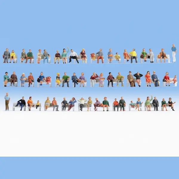 Noch Sitting People schaalmodel onderdeel en -accessoire Figuurtjes thumbnail